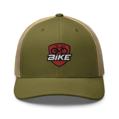 Bike Insignia Embroidered Trucker Hat