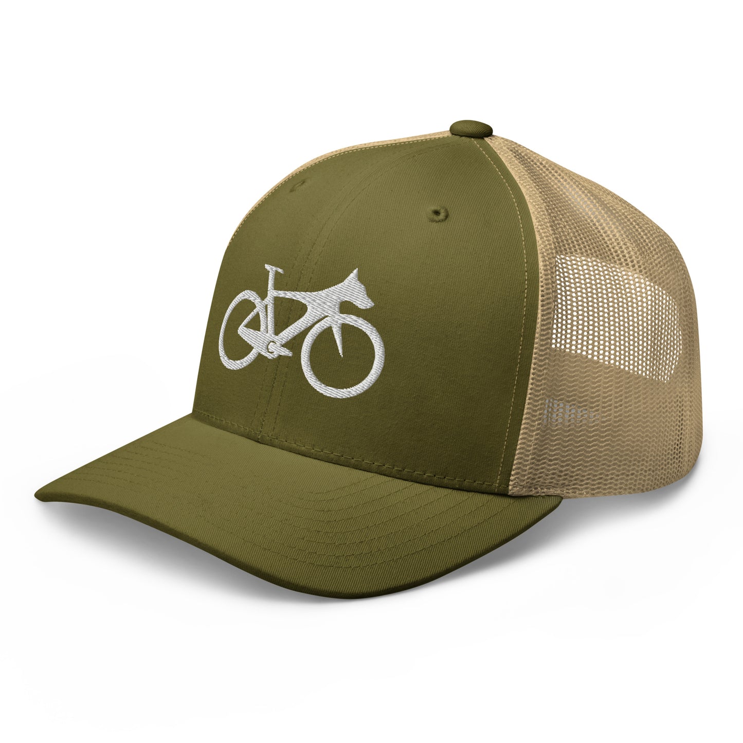 Bike Hound Embroidered Trucker Hat