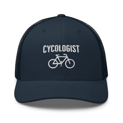 Cycologist Embroidered Trucker Hat