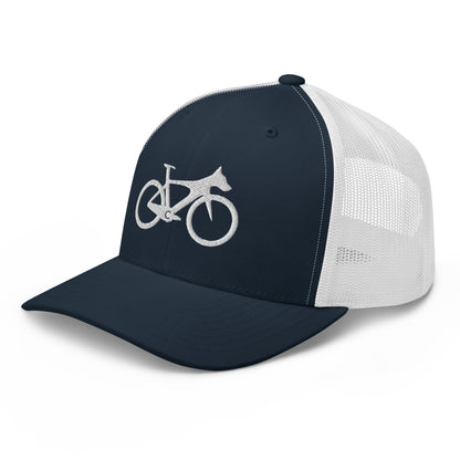 Bike Hound Embroidered Trucker Hat