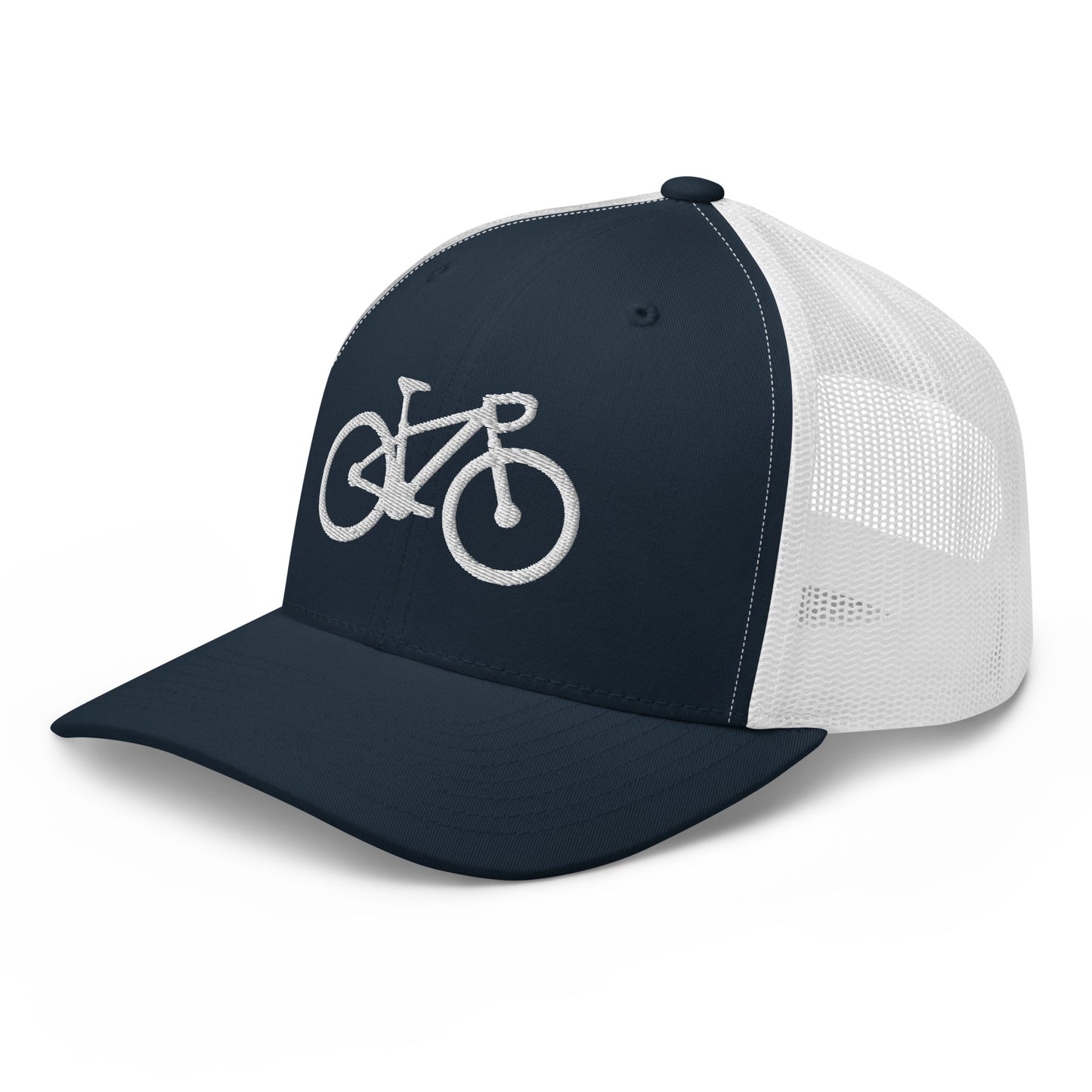 Race Bike Embroidered Trucker Hat