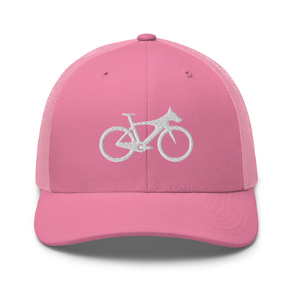 Bike Hound Embroidered Trucker Hat