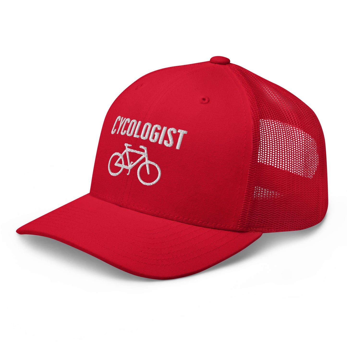 Cycologist Embroidered Trucker Hat