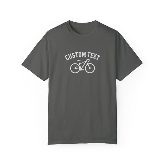 Personalized Bicycle Graphic T-Shirt