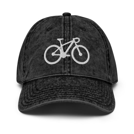 Race Bike Vintage Cotton Twill Hat