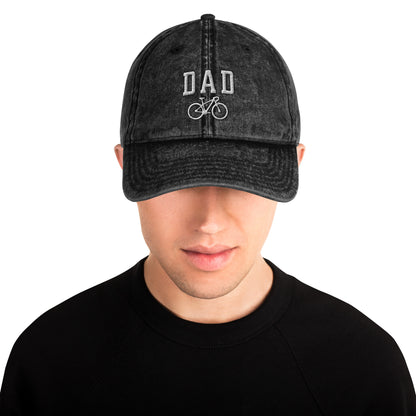 Cycling Dad Vintage Cotton Twill Hat