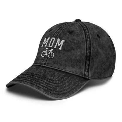 Cycling Mom Vintage Cotton Twill Hat