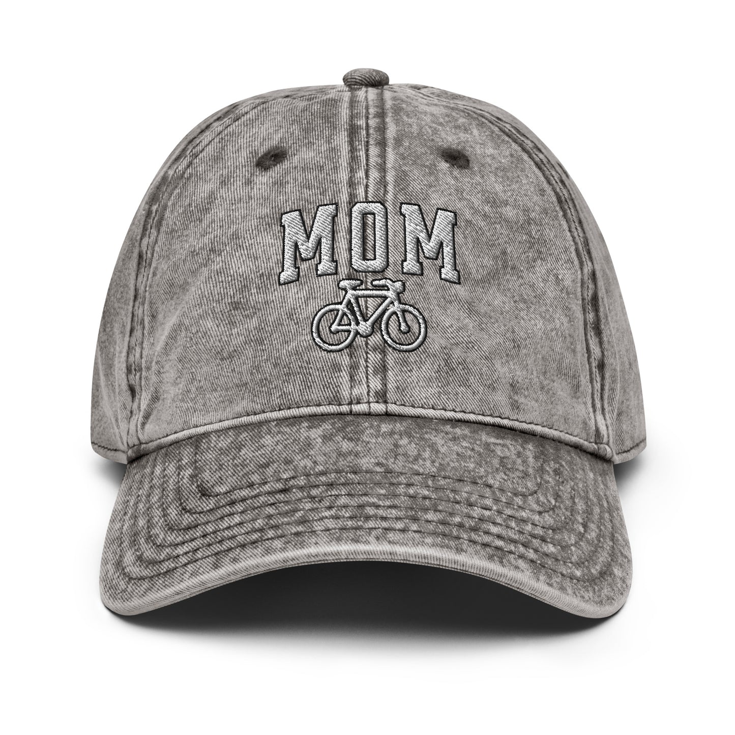 Cycling Mom Vintage Cotton Twill Hat