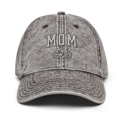 Cycling Mom Vintage Cotton Twill Hat