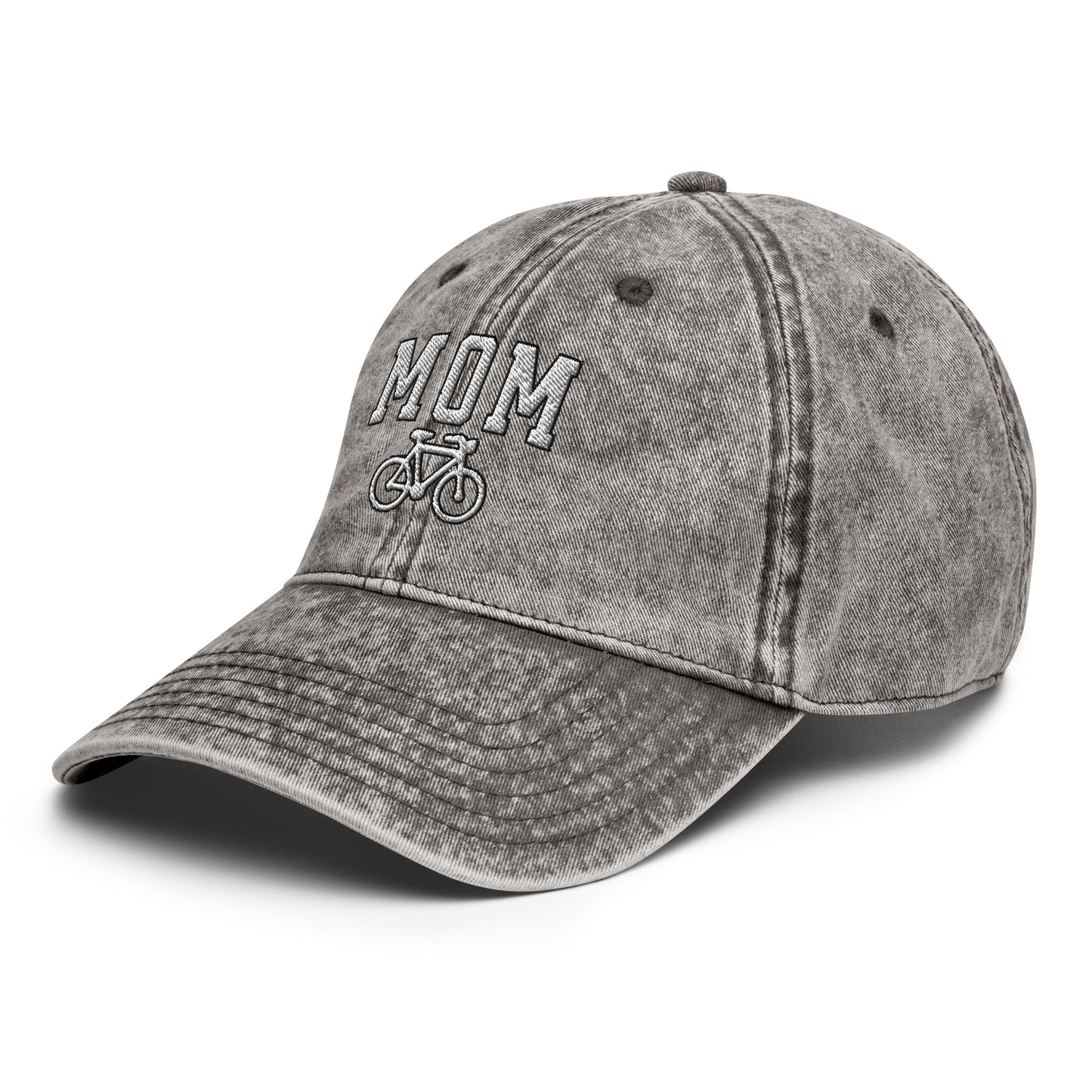 Cycling Mom Vintage Cotton Twill Hat