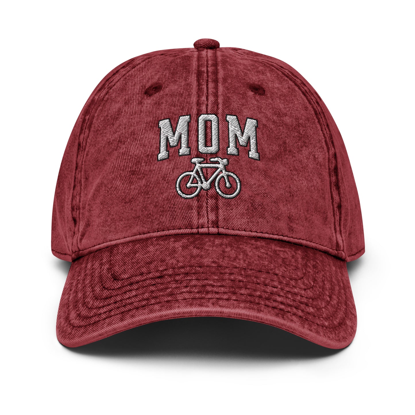 Cycling Mom Vintage Cotton Twill Hat