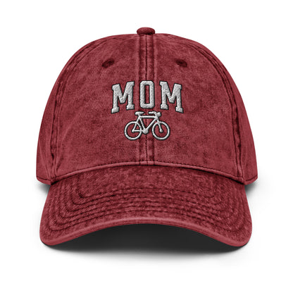 Cycling Mom Vintage Cotton Twill Hat