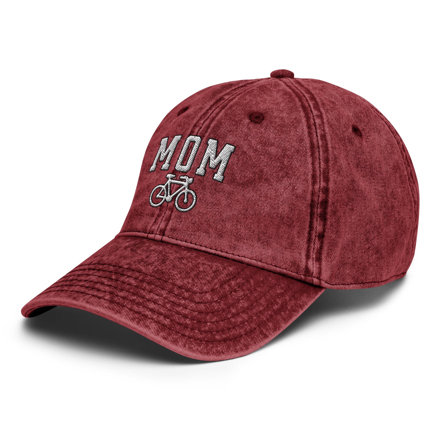 Cycling Mom Vintage Cotton Twill Hat