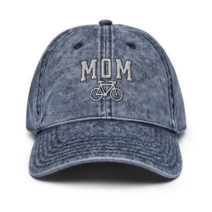 Cycling Mom Vintage Cotton Twill Hat