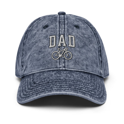 Cycling Dad Vintage Cotton Twill Hat