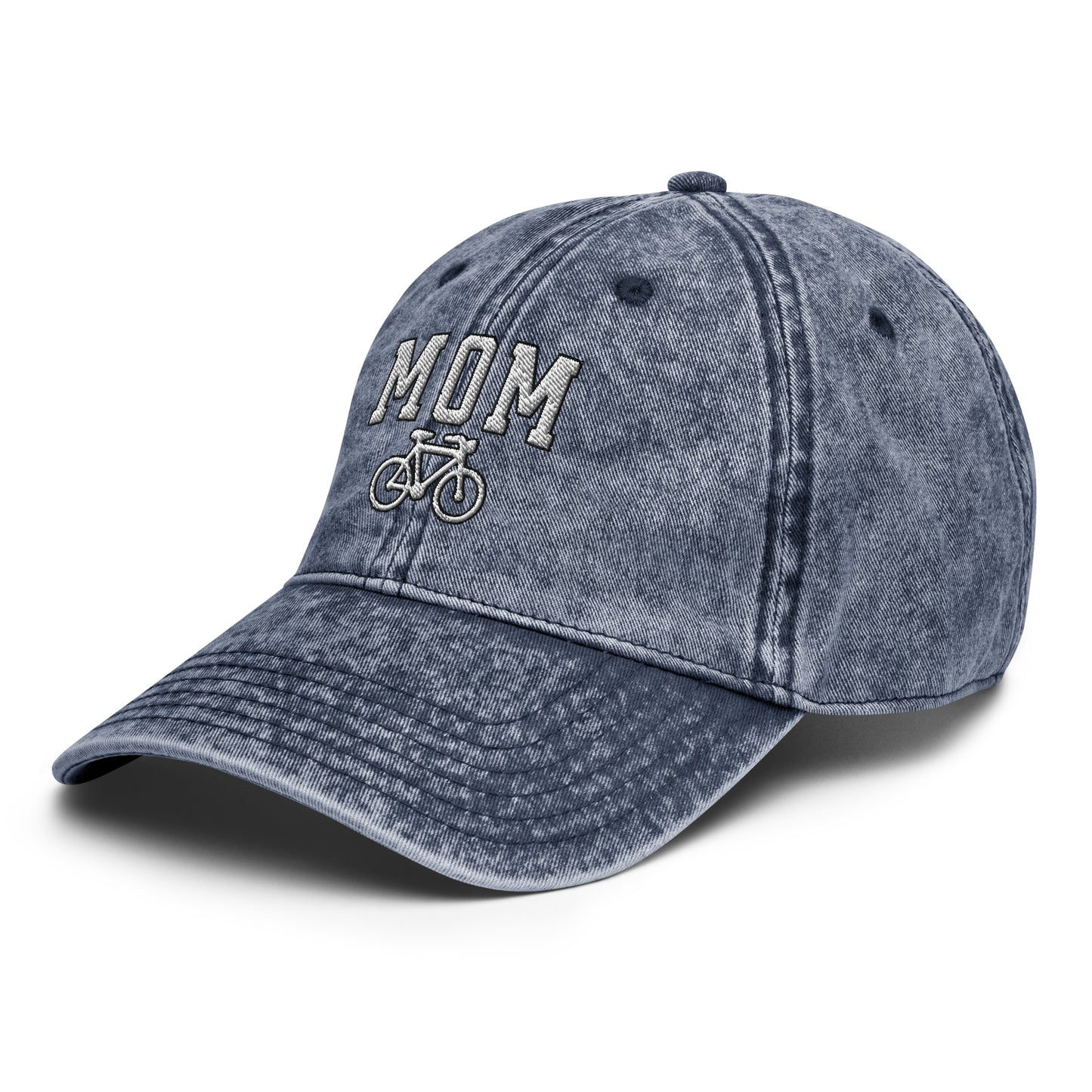 Cycling Mom Vintage Cotton Twill Hat