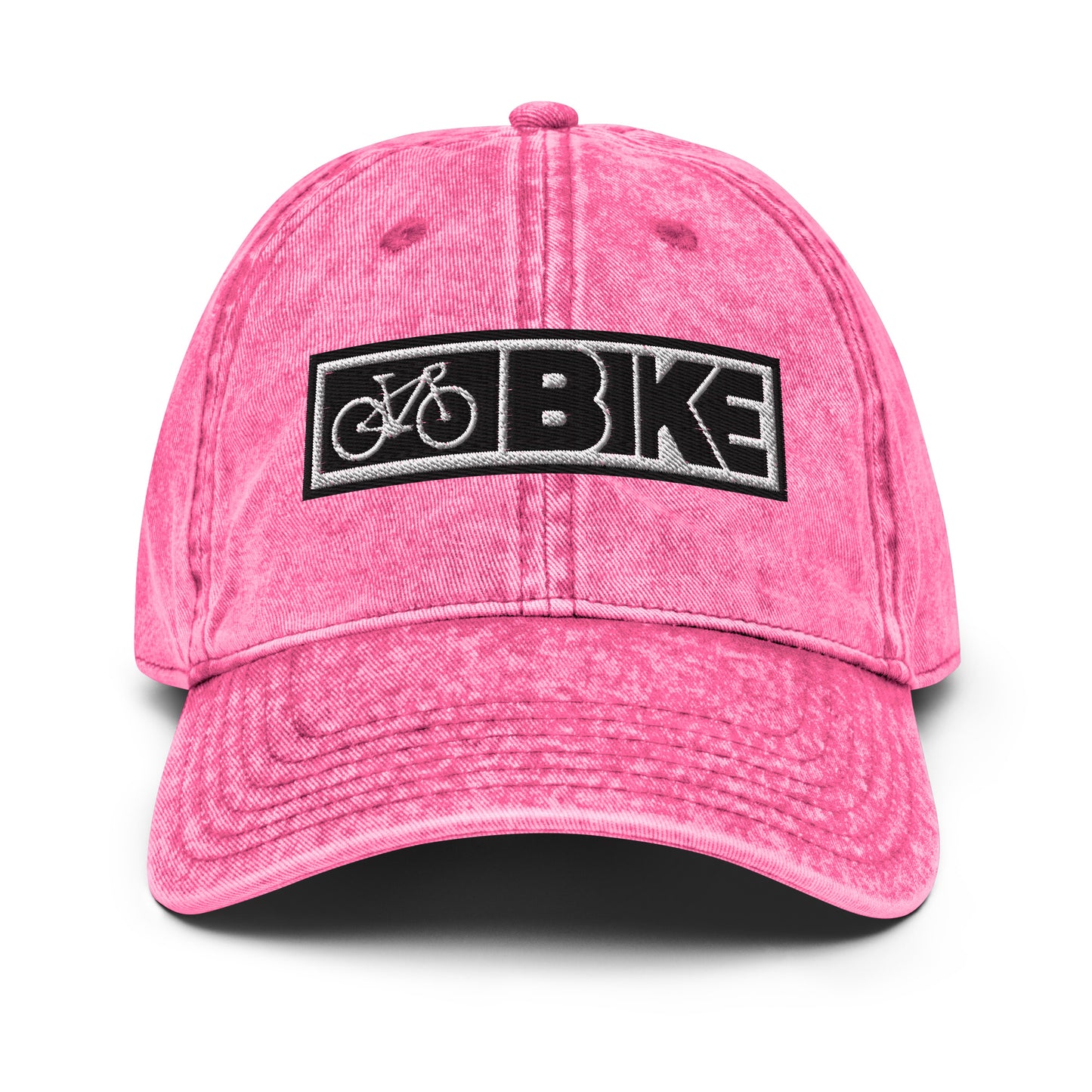 Bike Horizontal Insignia Vintage Cotton Twill Hat