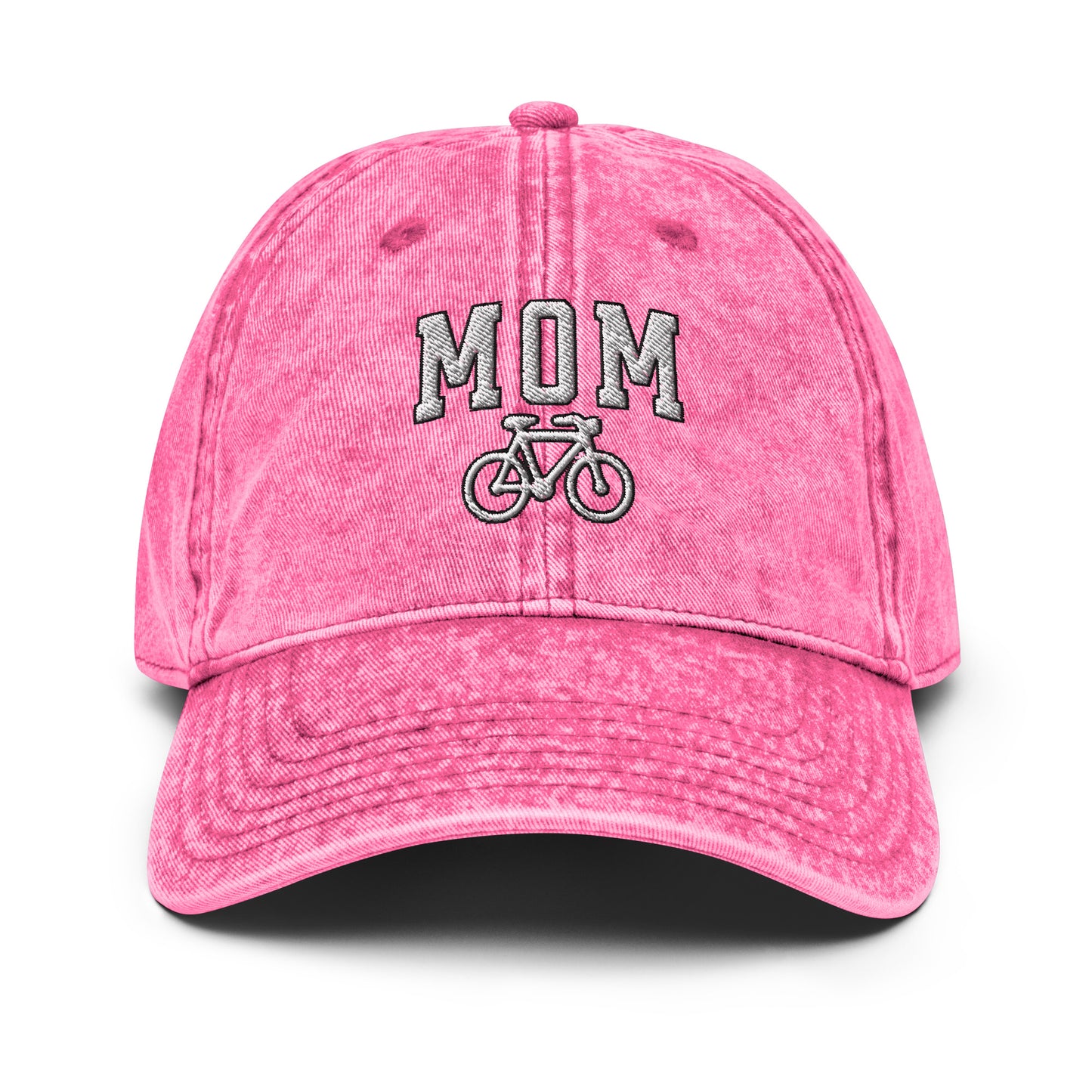 Cycling Mom Vintage Cotton Twill Hat