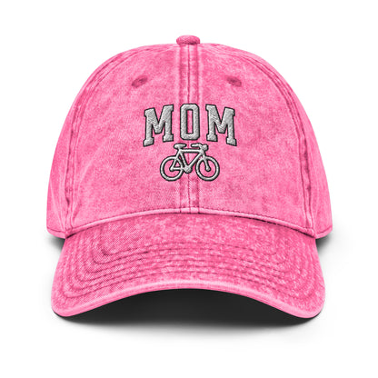 Cycling Mom Vintage Cotton Twill Hat