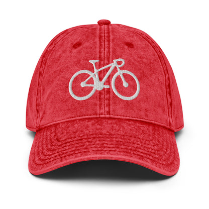 Race Bike Vintage Cotton Twill Hat