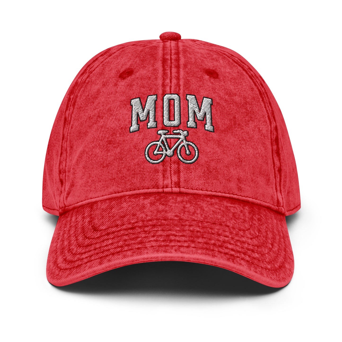 Cycling Mom Vintage Cotton Twill Hat