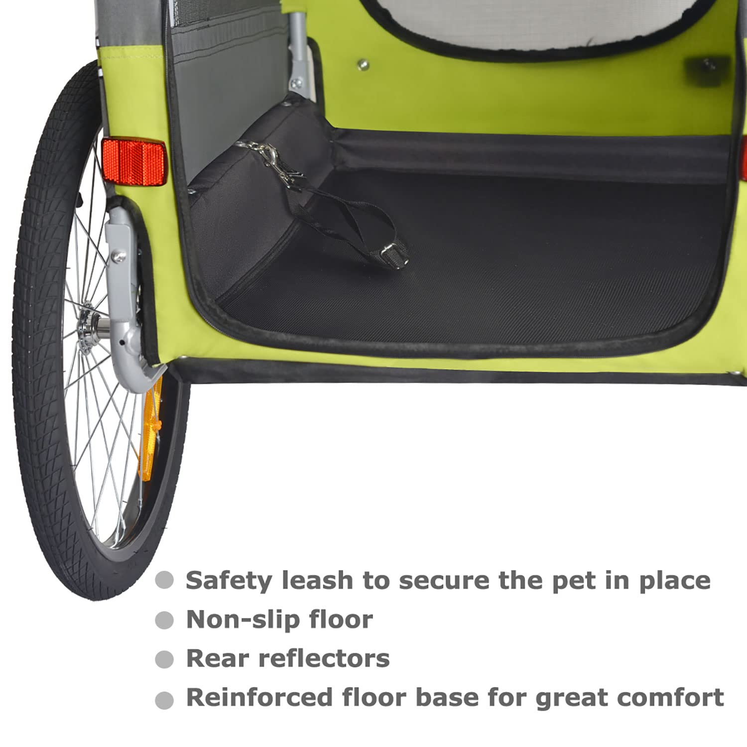Doggyhut Premium Pet Bike Trailer & Stroller 5